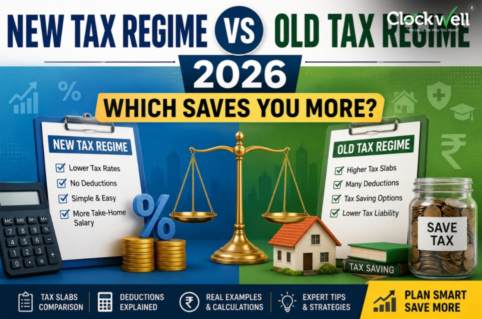 New Tax Regime vs Old Tax Regime 2026: Which Saves You More?